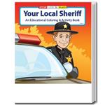 SC0152B Your Local Sheriff Coloring and Activity Book Blank No Imprint